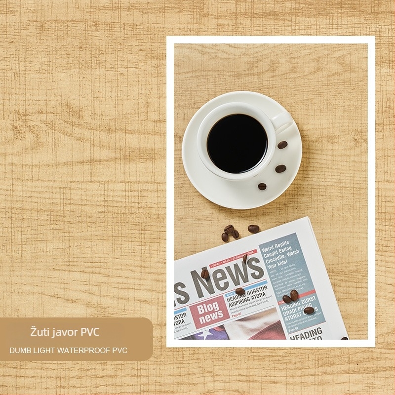 PVC fotografijska pozadina s drvenom teksturom; pozadina od papira ili tkanine za still life i fotografiju proizvoda.