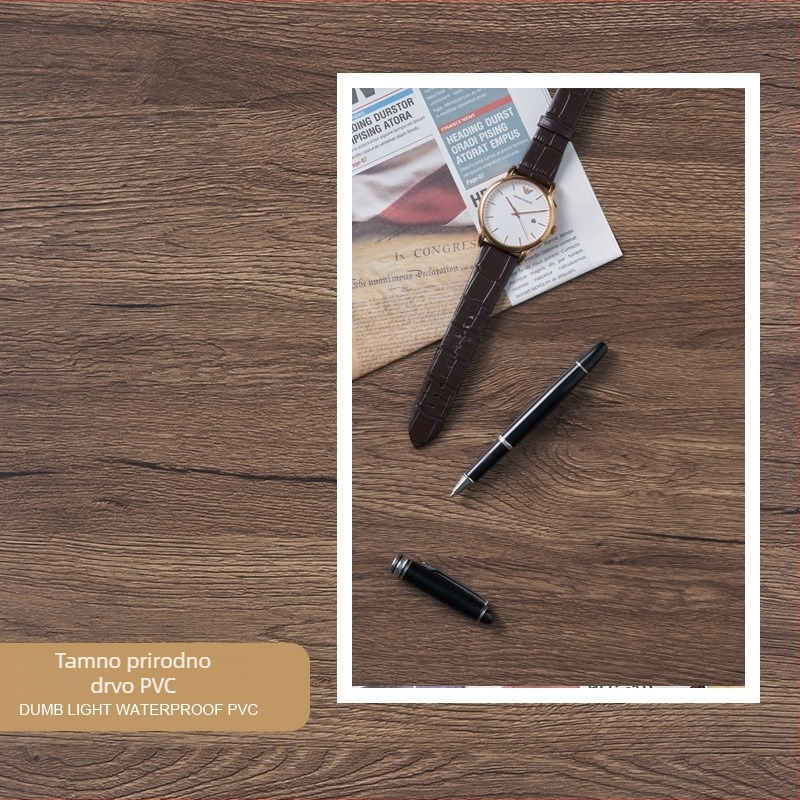 PVC fotografijska pozadina s drvenom teksturom; pozadina od papira ili tkanine za still life i fotografiju proizvoda.