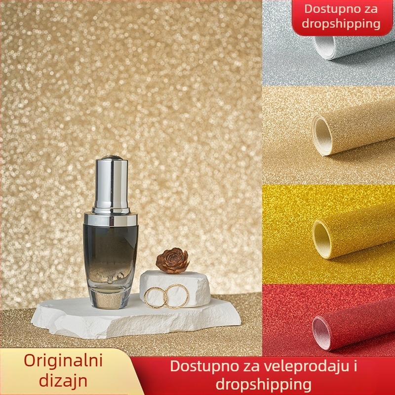 Pozadina od netkane tkanine za fotografiranje proizvoda — zvjezdano svjetlo, materijal: netkana tkanina, brend Light and Shadow Stars