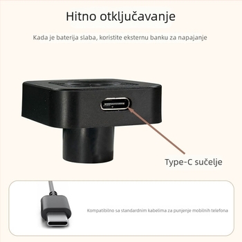Brava s otiskom prsta za ormariće, ABS materijal, model M-2506-Z01/Z02, za kućnu upotrebu, moderni minimalistički stil