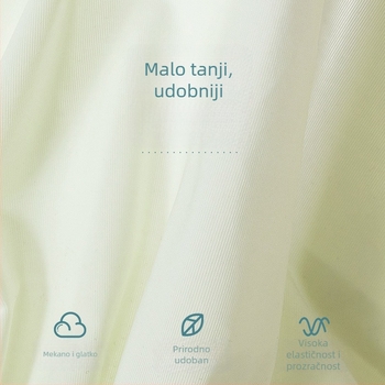 Nijlon gaćice za žene, srednji pojas, prozračne, s pamukom u preponi, podižu bokove