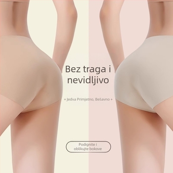 Ženske gaćice od najlona s podstavom od morušinog svile — prozračne, antibakterijske, brzo sušeće, ravno tkanje