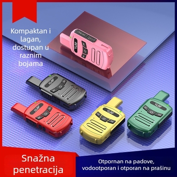 A5 ručna radio‑postaja, kompaktni HD zvuk, 35W RF izlaz, baterija 9800mAh, 16 kanala, mreža 5G/4G/3G/2G