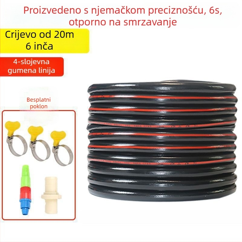 Kućni crijevo za pumpu vode, mekano i debelo, otporno na eksplozije, PVC, EU CE certifikat