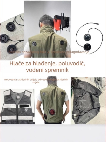 Muške radne casual hlače - srednji pojas, prozračni poliester, ravni kroj, mikro-elastičnost, zatvarač