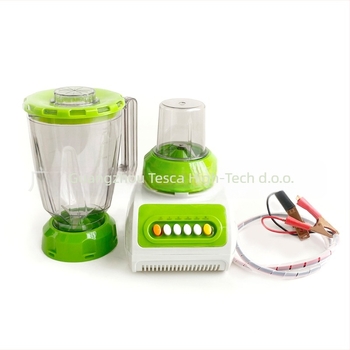 TESGA 12V DC sokovnik s posudom za mljevenje i blenderom, PP materijal, 150W, model DB1201