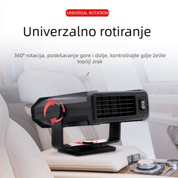 Pincai ZYHWJ auto grijač – 150W ABS, odmrzavanje/odmagljivanje/grijanje, prenosni