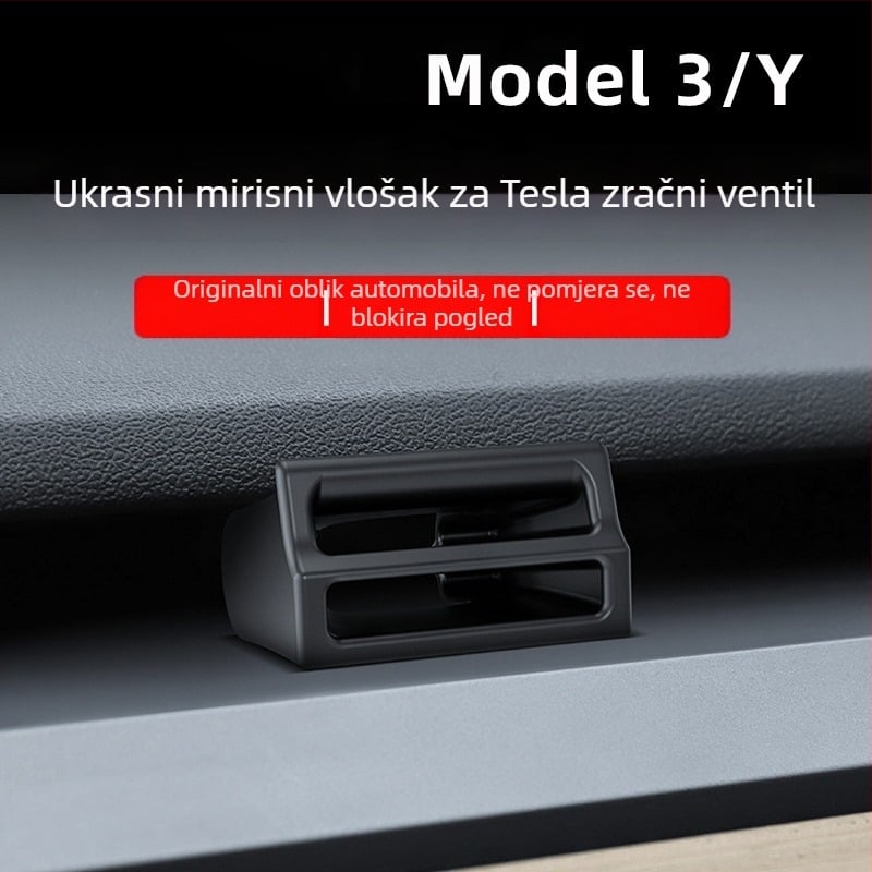 Adapter za klip mirisa za izlaz zraka središnje ploče Tesla Model 3/Y/YL, snap-on ugradnja