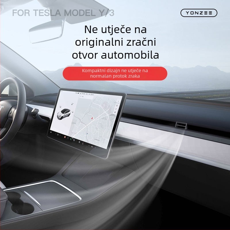 Adapter za klip mirisa za izlaz zraka središnje ploče Tesla Model 3/Y/YL, snap-on ugradnja