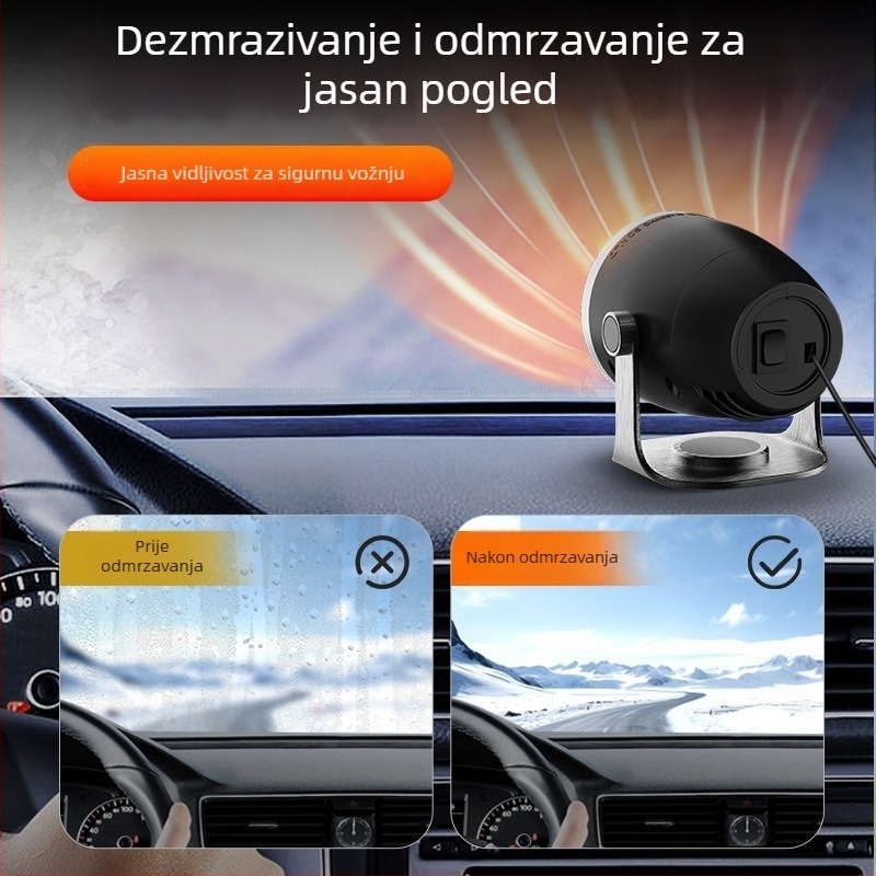 Automobilski grijač Binglin FL-006, PC kućište, 12V grijanje