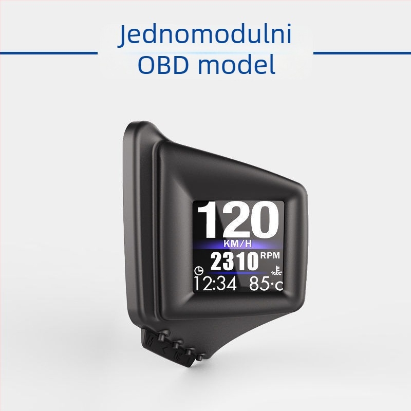 HUD zaslon za vozila, visokorezolucijski LCD zaslon, montiran u vozilo, model A401, artikl MExB777y