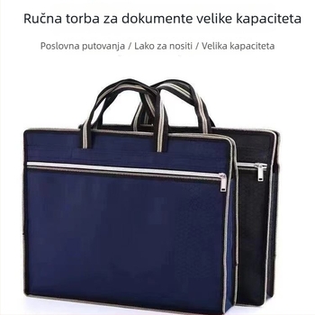 Dokument torba s zatvaračem od Oxford platna | Zhengxin 1366 (Brand: Zhengxin, Model: 1366, Materijal: Oxford platno, Stil: Zipper)