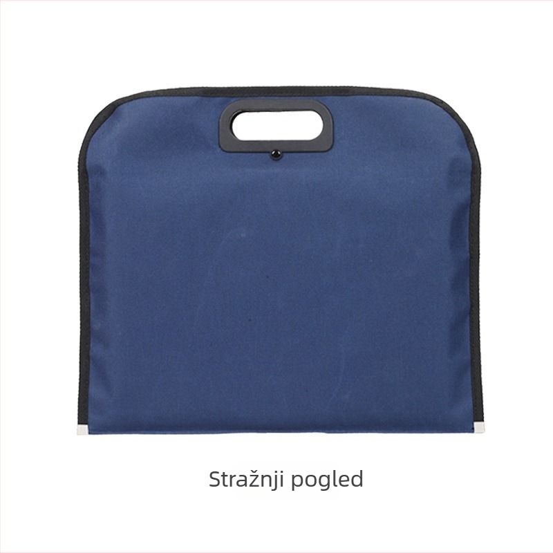 Torba za dokumente od Oxford platna sa zatvaračem, model 0024, dimenzije 315×380×55 mm