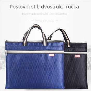 Uredska torba za dokumente sa zatvaračem, Oxford tkanina, Zhongmai uredski pribor, stil: zatvarač