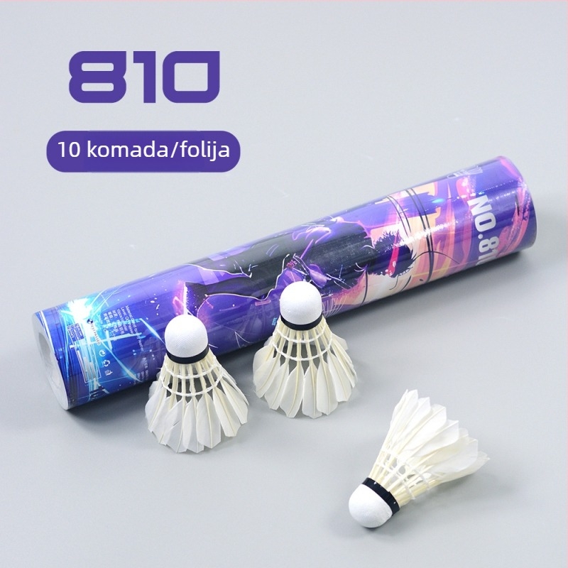 Raketa za badminton s karbonskim okvirom, masa 80–84 g, debljina drške G5, izuzetno tvrd šaft, ravni šaft