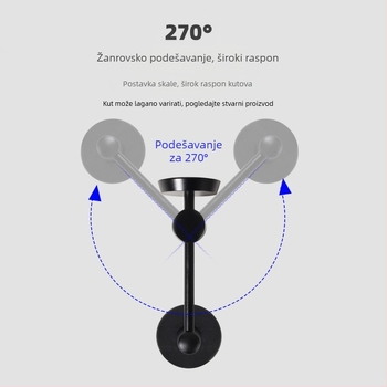 Aluminijski držač za filtre za espresso stroj s magnetskim učvršćenjem, zidna polica, 1 sloj, moderni minimalistički stil