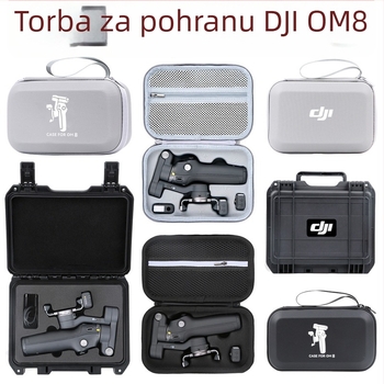 Čvrsta futrola za OM8 gimbal — PU materijal, kompatibilan s OM8, Zero type marka, ovlaštena privatna marka, račun uključen