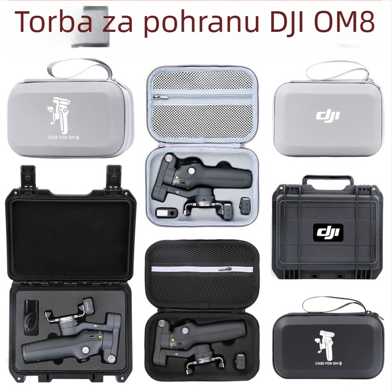 Čvrsta futrola za OM8 gimbal — PU materijal, kompatibilan s OM8, Zero type marka, ovlaštena privatna marka, račun uključen