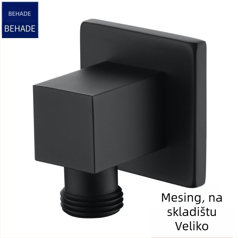 Zidni adapter za dovod vode za tuš, bakar, Berhard, NPT navoj