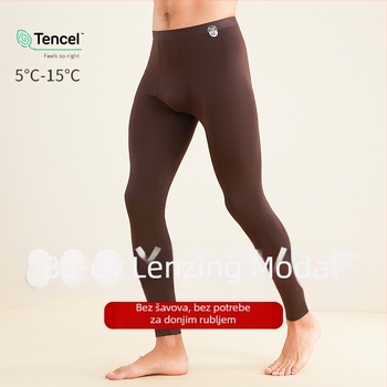 Muški Modalni termalni set – bezšivno, debeli 201–250 g/m², baršunasti donji dio, antibakterijsko, toplo