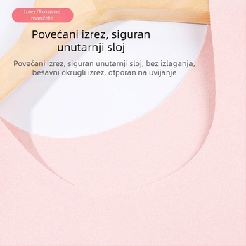 Ženska topla vesta De Velvet od akrila, okrugli izrez, pulover stil, jednoslojna, 220 g