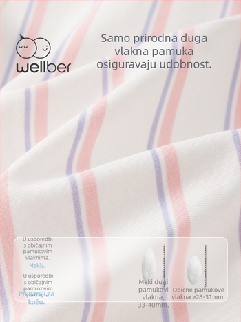 Dječje pamučne gaćice, unisex, pakiranje od 3 komada, sigurnosna razina A, izlazi u jeseni 2025