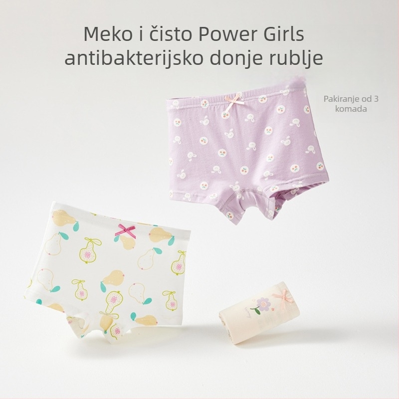 Dječje pamučne gaćice, unisex, pakiranje od 3 komada, sigurnosna razina A, izlazi u jeseni 2025