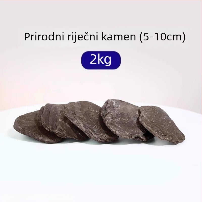 Set kamenja za akvarij za stolnu upotrebu - smola, ekološki tok dekor, platforma za kornjaču