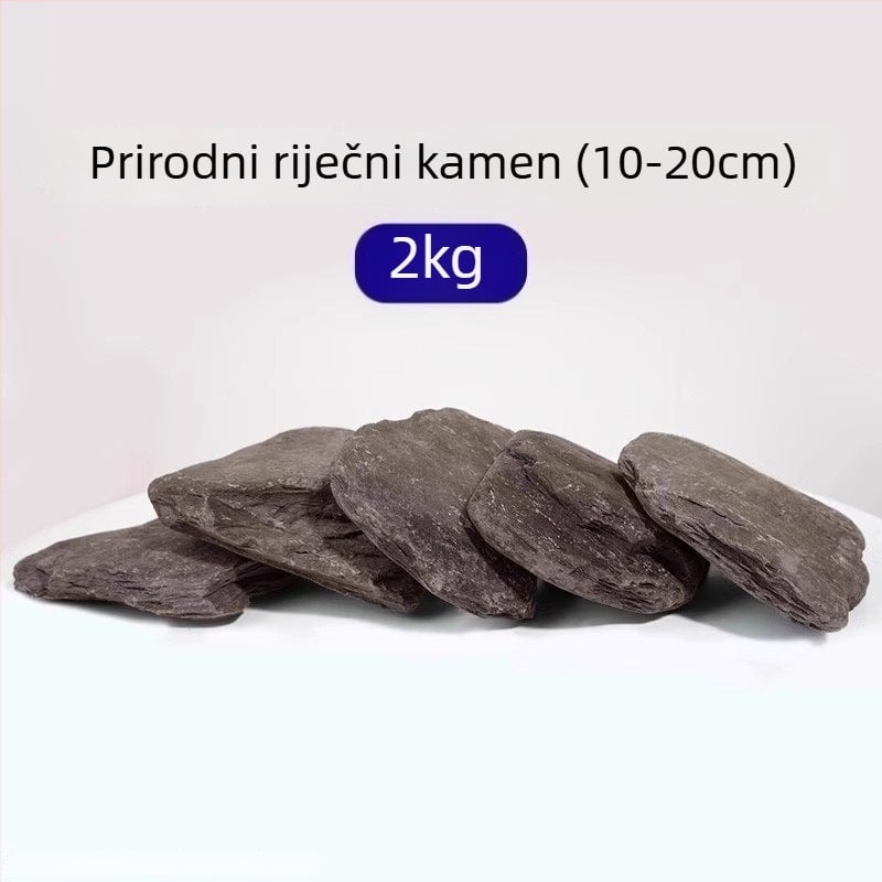 Set kamenja za akvarij za stolnu upotrebu - smola, ekološki tok dekor, platforma za kornjaču