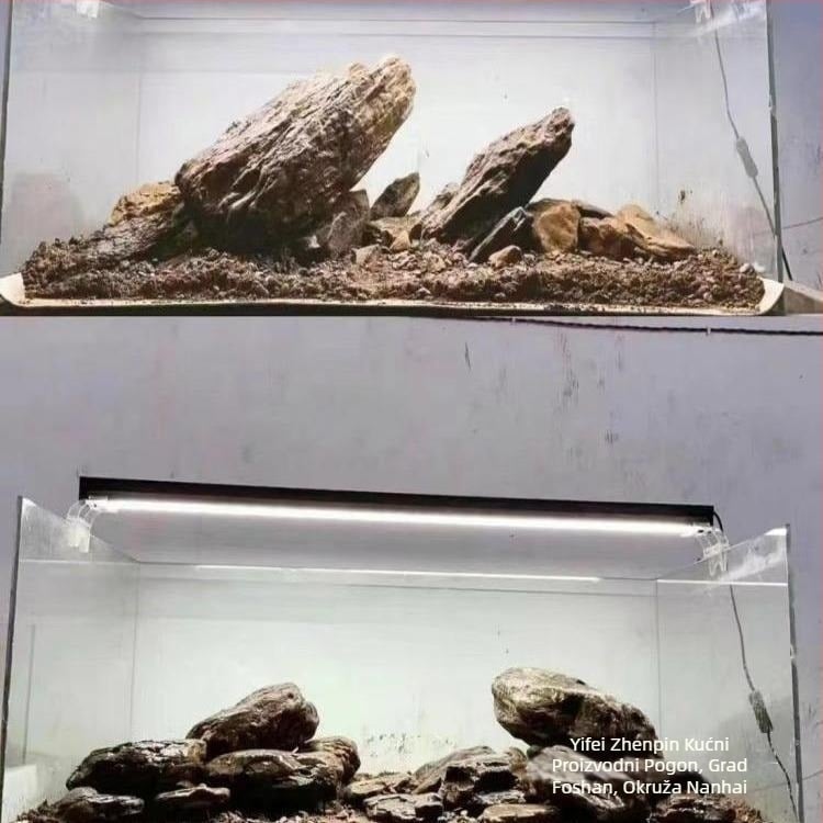 Glavni kamen za akvarističko uređenje, rockery set za ribe, škampi i kornjače