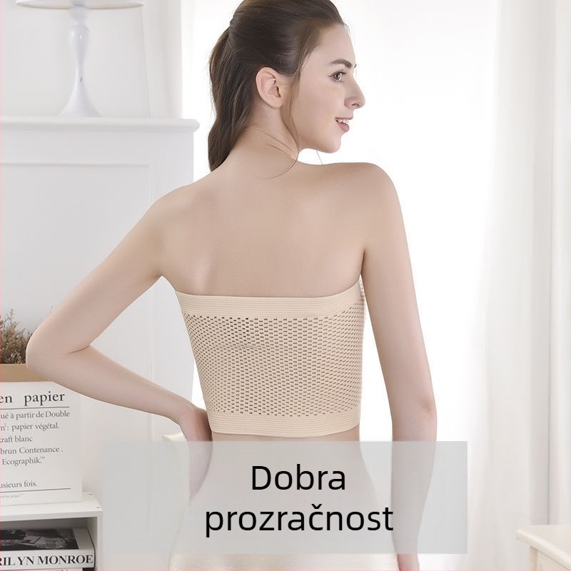 Najlon grudnjak za učvršćivanje grudi s ultratankim oblikovanim košaricama, puni košarica, za oblikovanje tijela