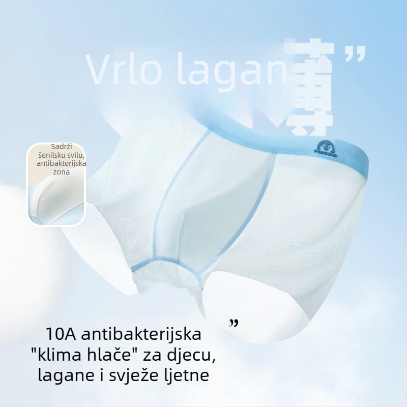 Dječje bokserice, najlon 83%, Klasa A, za djecu 3-8 godina, ljeto 2025