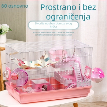 Dvodijelna kavez za hamstere, plastična, podrijetlo Shandong