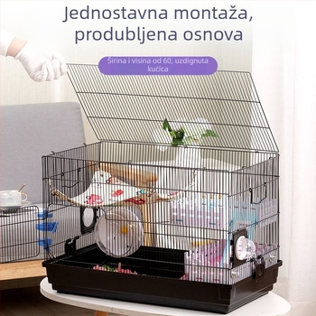 Dvodijelna kavez za hamstere, plastična, podrijetlo Shandong