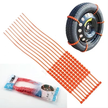Sniežne protuklizne lančane za gume za univerzalna vozila – model fhl-22004-01, težina 16 g, veličina gume: 1, artikal fhl-22004-01