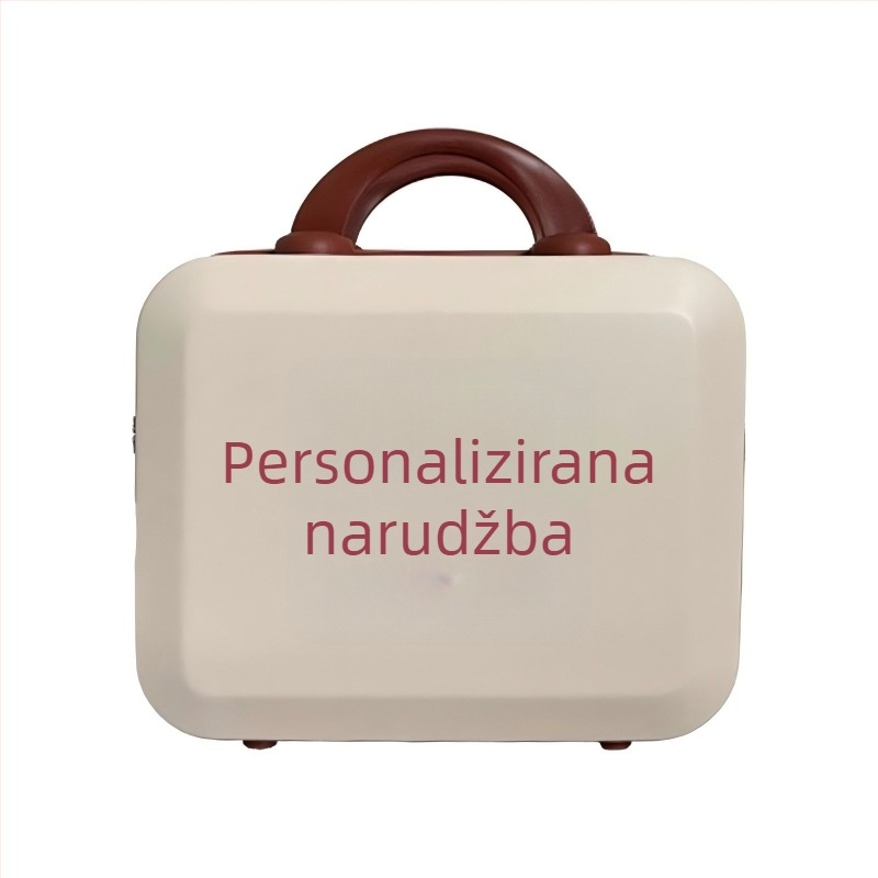 Kutija za pohranu šminke, ABS, zatvarač, bez kotačića, 700 g, s običnim kombinacijskim zaključavanjem