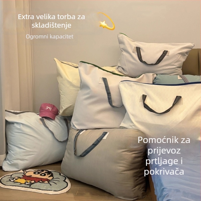 Torba za putovanje za skladištenje, kubnog oblika, poliester, višestruka namjena, za preseljenje (Poliester, Kubnog oblika, Višestruka namjena, Za preseljenje)