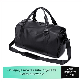 Unisex torba za putovanja i fitness za kratka putovanja, 36–55L, platno, vodootporna, iznimno lagana, proširiva