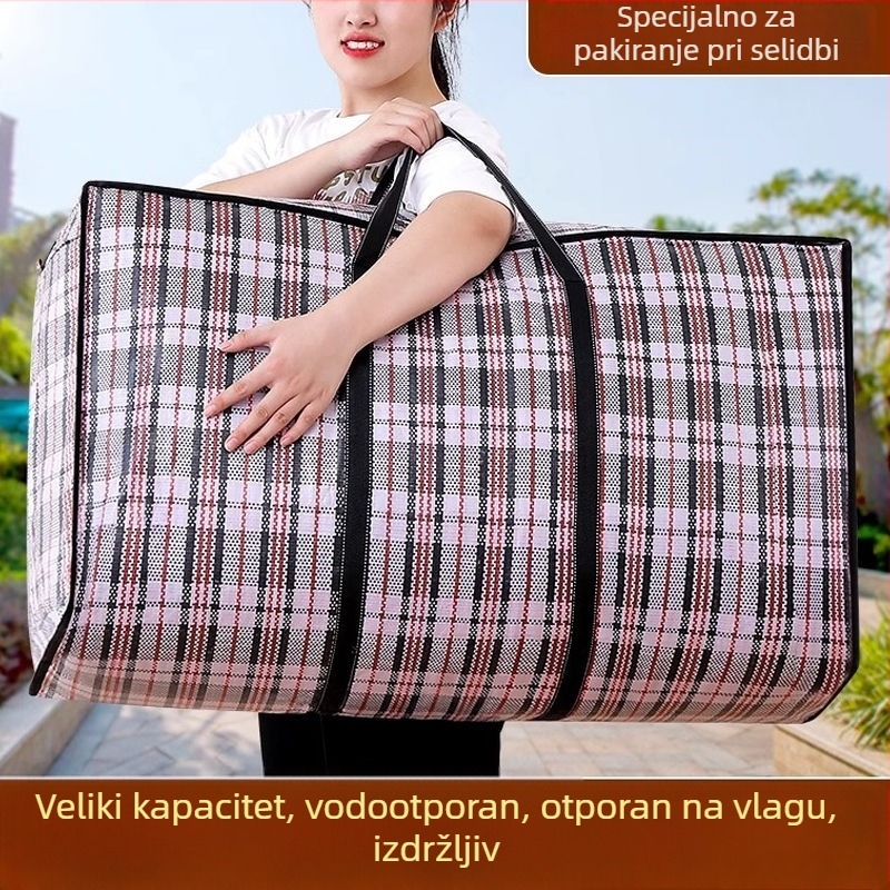 Putna torba, kubični oblik, netkani materijal, model 1213, višenamjenska.