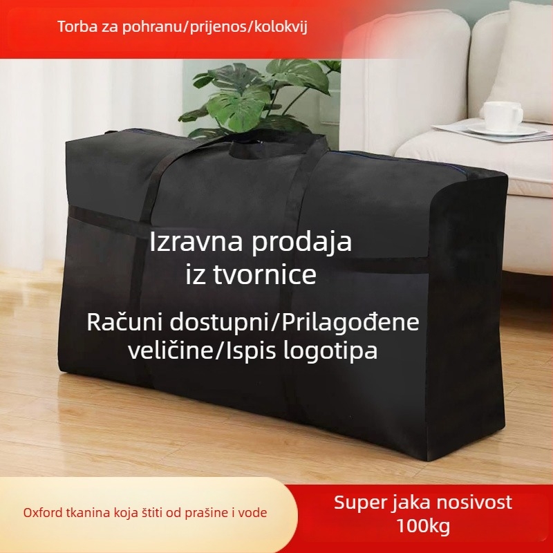 Torba za preseljenje od Oxford platna, stil ručne torbe, 420D, višestruko skladištenje