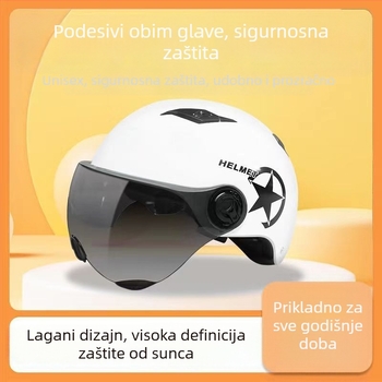 Kaciga za električni skuter - lagana, ABS materijal, opća uporaba, ljeto, certifikacija TCO99