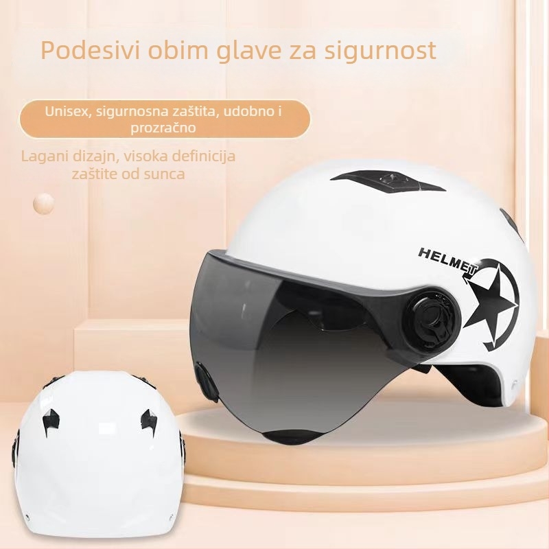Kaciga za električni skuter - lagana, ABS materijal, opća uporaba, ljeto, certifikacija TCO99