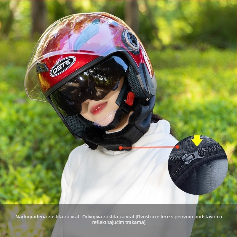 Kaciga za električni motocikl u rally stilu, univerzalno korištenje, ljeto, za utrke, TCO99 certifikat
