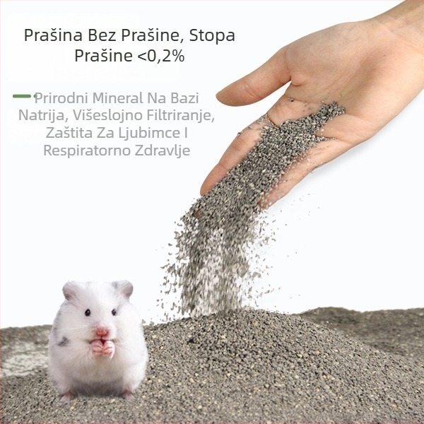 Berji dezodorirajući pijesak za kupanje hamstera – nije uvezen