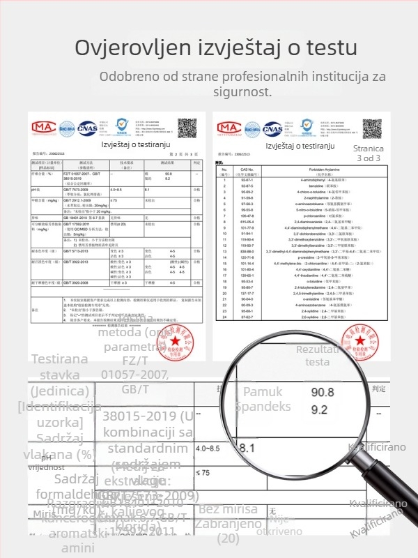 Majica od pamuka s rebrastom teksturom i čipkastim rubom na donjem dijelu, dugi rukavi, okrugli izrez, uski kroj