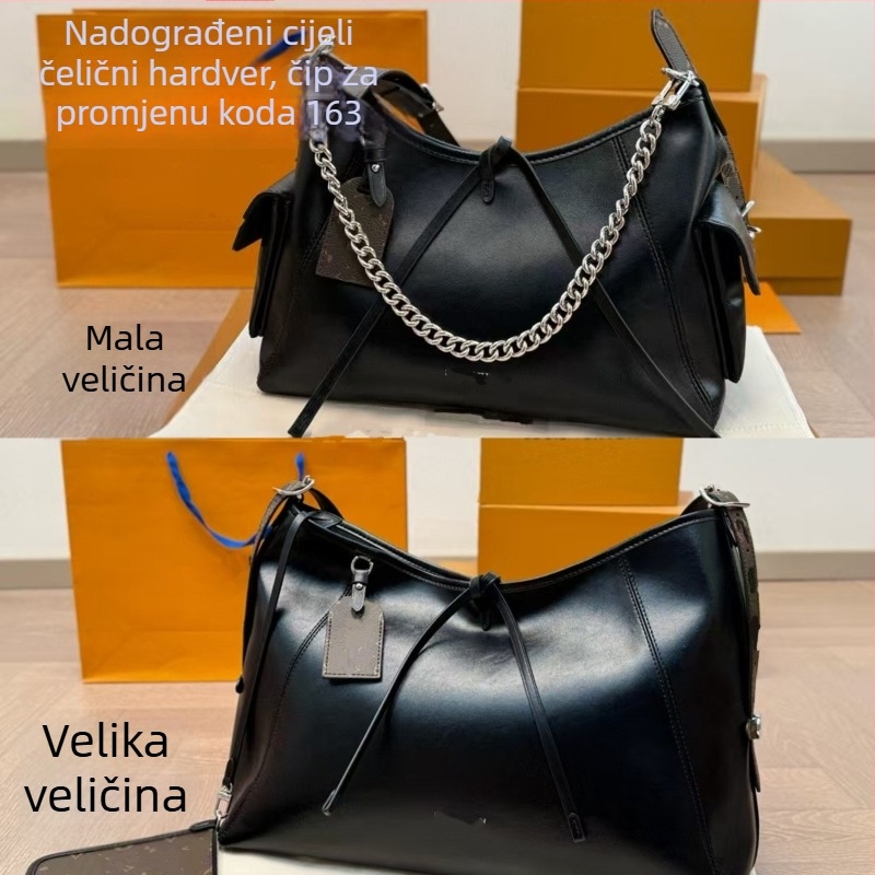 Tote torba Qibo — street-trend stil, Oxford tkanina, vertikalni kvadratni oblik, zatvaranje na zip, više unutarnjih džepova