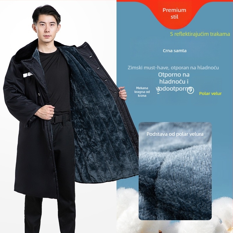 Vojni zimski kaput s flis podstavom, debela izolacija, kamuflažni uzorak, unisex