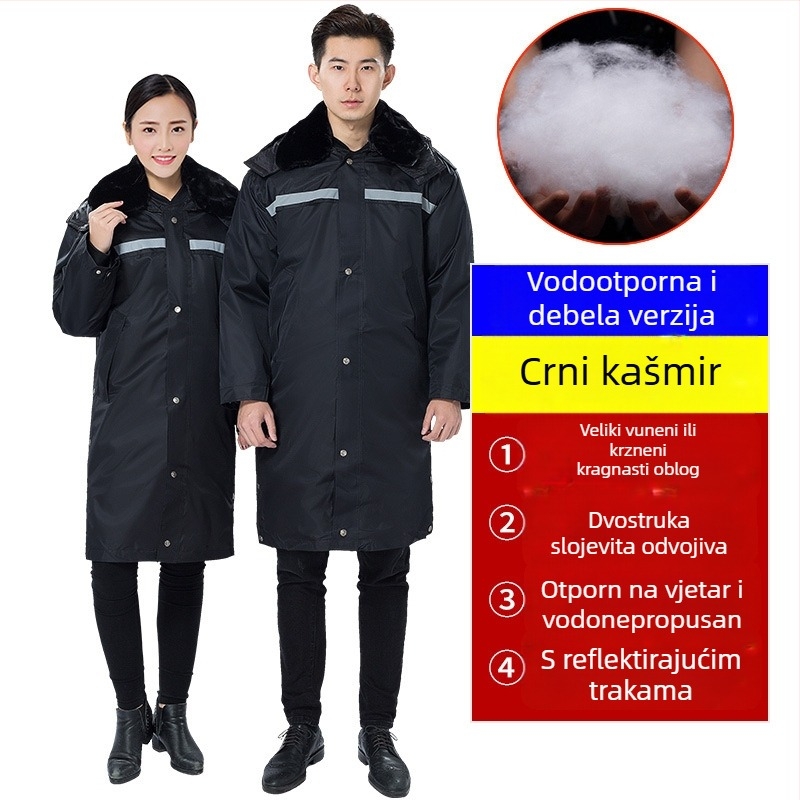 Vojni zimski kaput s flis podstavom, debela izolacija, kamuflažni uzorak, unisex