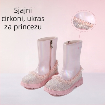 Dječje Martin čizme visokog kroja, Velcro zatvaranje, gornji dio od super vlakana, protuklizni gumeni potplat, za djecu od 4–6 godina