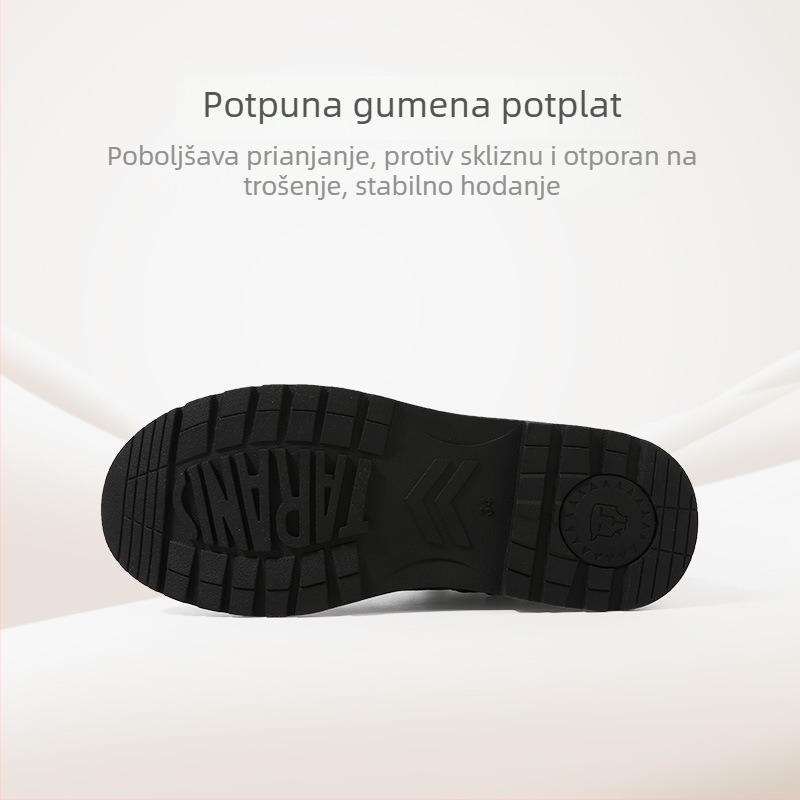 Dječje Martin čizme za zimu, bočni zatvarač, gornji dio od sintetičke kože, gumena potplat
